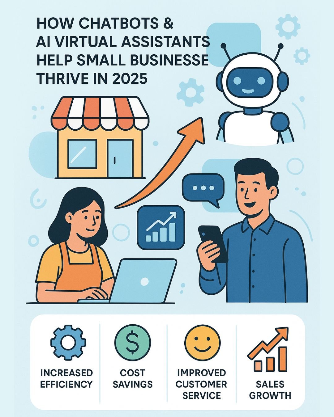 How Chatbots & AI Virtual Assistants Help Small Businesses Thrive in ...